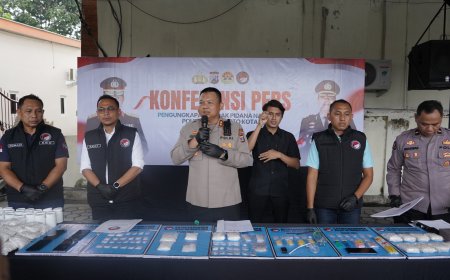 Polres Mojokerto Kota Tindak Tegas Peredaran Narkoba Ilegal