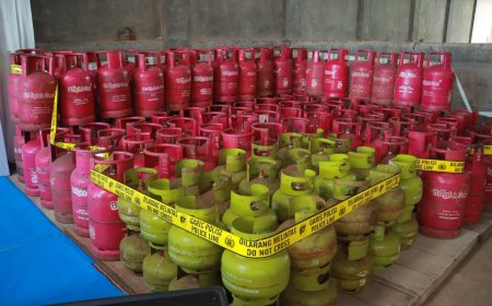 Polisi Tindak Pelaku Penyelewengan LPG Bersubsidi