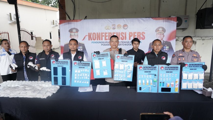 Polisi Sita Barang Bukti Narkoba Bernilai Rp1,1 Miliar