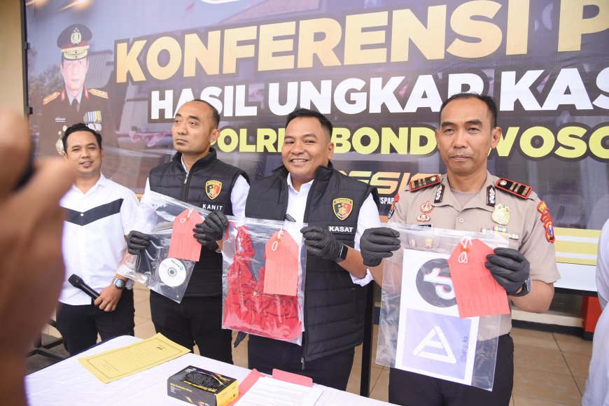 Polres Bondowoso Amankan Pelaku Live Streaming Asusila