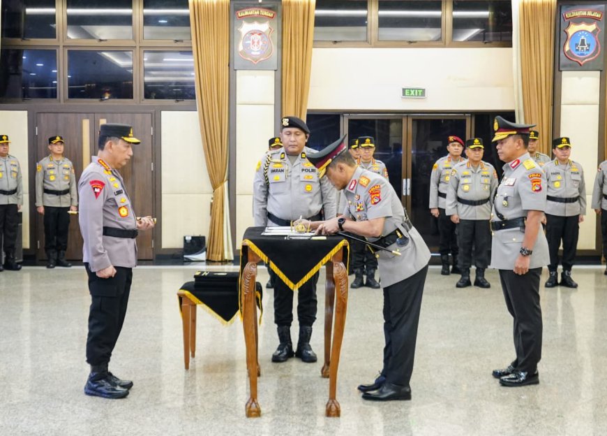 Kapolri Pimpin Serah Terima Jabatan Strategis di Polri