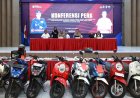 Ratusan Kasus Curat, Curas, dan Curanmor Terungkap Selama Mei 2026