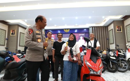Motor Hasil Ungkap Kasus Dikembalikan kepada Pemiliknya Secara Gratis