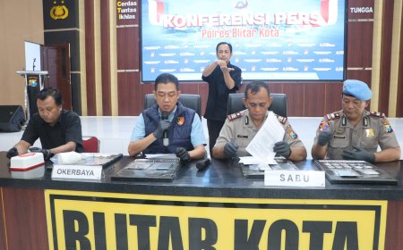 Polres Blitar Kota Tingkatkan Upaya Pencegahan dan Penegakan Hukum Narkoba