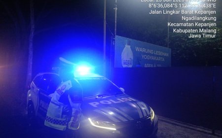Aduan Balap Liar Masuk Lewat 110, Polres Malang Gerak Cepat Sisir Jalur Jalibar Kepanjen