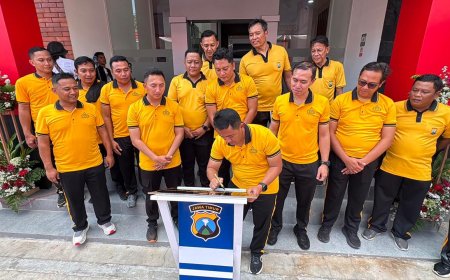 Tingkatkan Pelayanan Masyarakat, Kapolres Probolinggo Resmikan Gedung Berkah Satreskrim