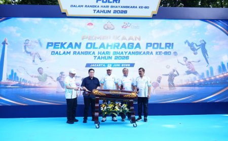 Wakapolri Buka Pekan Olahraga Polri Hari Bhayangkara ke-80, Tegaskan Semangat “Polri untuk Masyarakat”