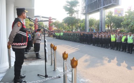 Polres Madiun Kota Siagakan 983 Personel Gabungan Layanan Pengamanan Suran Agung