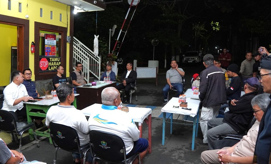 Sambang Poskamling Perkuat Kolaborasi Polisi dan Masyarakat
