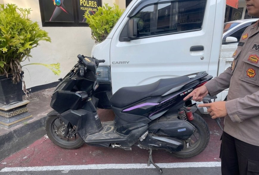Pelaku Curanmor di Ngajum Berhasil Diringkus Polisi