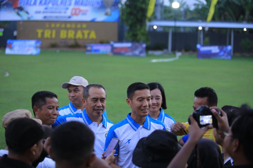 Polres Madiun Ajak Masyarakat dan Pelajar Aktif Berolahraga