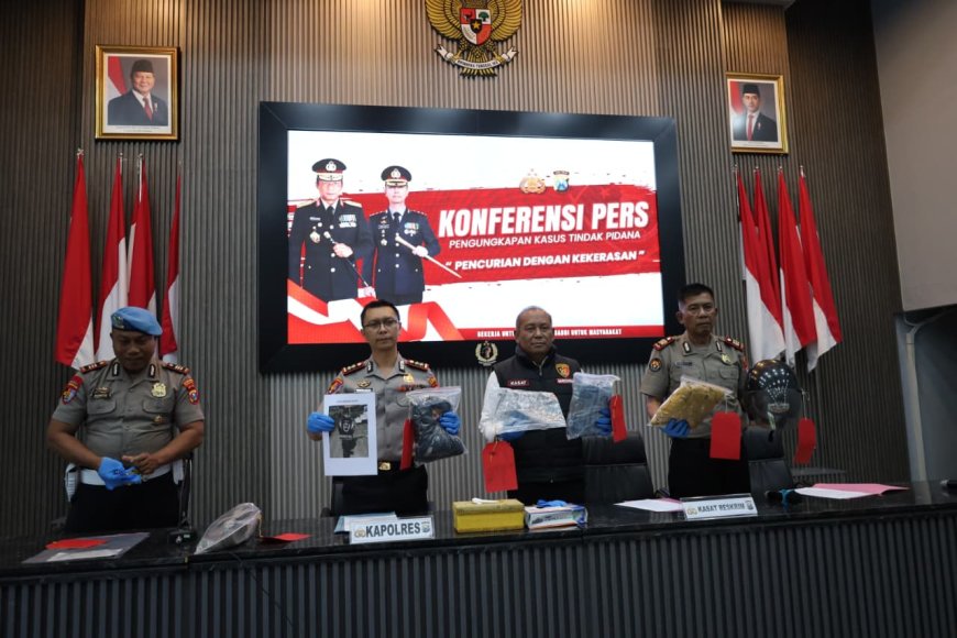 Polisi Ringkus Tersangka Jambret dengan Riwayat Residivis