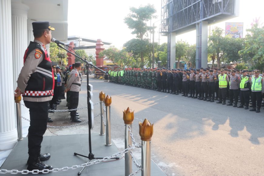 Polres Madiun Kota Siagakan 983 Personel Gabungan Layanan Pengamanan Suran Agung