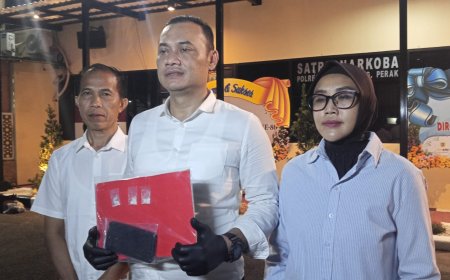 Kurir Sabu Tak Berkutik saat Diamankan Polisi di Kenjeran