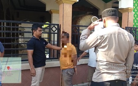 Polres Lamongan Ungkap Kasus Pencurian Kotak Amal Masjid, Tersangka Residivis Diamankan