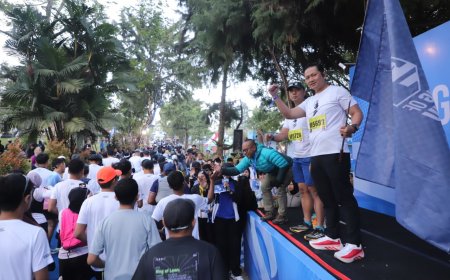 Dukung Pariwisata Polres Magetan Turut Ambil Bagian Trail Run Ring of Lawu 2026