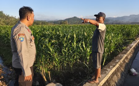 Polres Malang Perkuat Gerakan Pangan Mandiri melalui Pendampingan Masyarakat