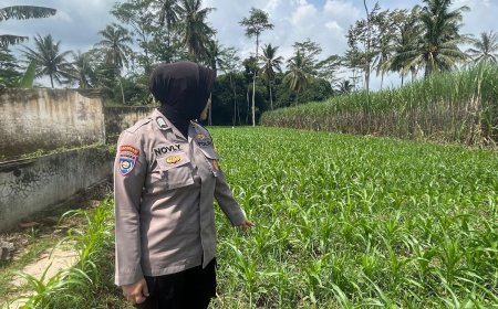 Polres Malang Ajak Masyarakat Bangun Kemandirian Pangan dari Lingkungan Sekitar