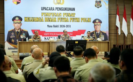 Wakapolri Kukuhkan Pengurus KBPP Polri 2026–2031, Dorong SDM Unggul dan Berdaya Saing