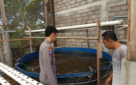 Polres Malang Dorong Ketahanan Pangan Tumbuh dari Lingkungan Keluarga