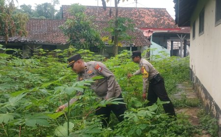 Polres Malang Dorong Ketahanan Pangan Sekaligus Buka Peluang Ekonomi bagi Keluarga