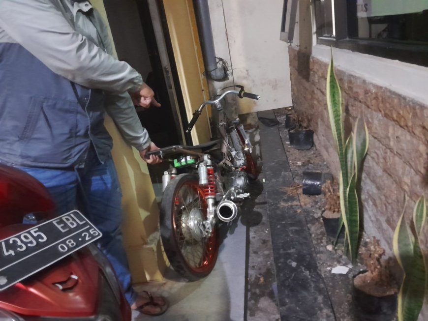 Polisi Bubarkan Balap Liar yang Berpotensi Membahayakan Pengguna Jalan