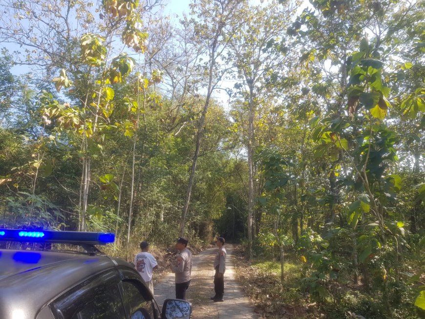 Polres Trenggalek Imbau Warga Aktif Cegah Kebakaran Hutan