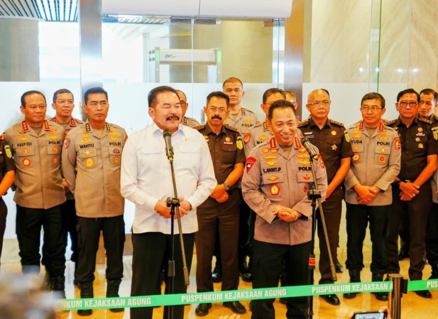 Kapolri dan Jaksa Agung Tegaskan Pentingnya Kolaborasi Berkelanjutan