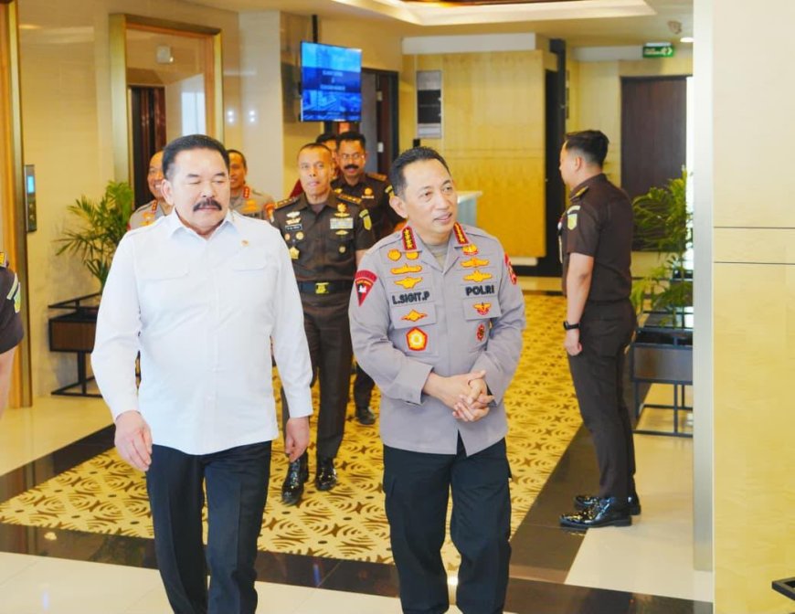 Kapolri dan Jaksa Agung Bangun Kemitraan yang Semakin Solid
