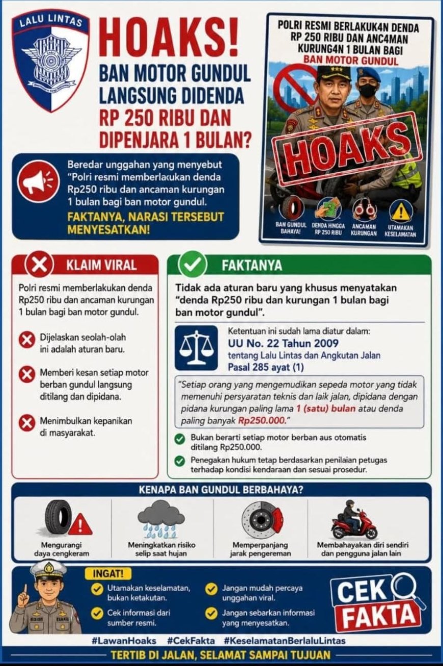 Polisi Tegaskan Pentingnya Mengacu pada Informasi Resmi dan Akurat