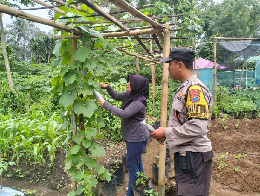 Polres Malang Ajak Masyarakat Kembangkan Potensi Pangan untuk Perkuat Kemandirian Desa