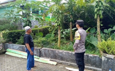 Polres Malang Dorong Kesadaran Masyarakat Bangun Pangan untuk Masa Depan