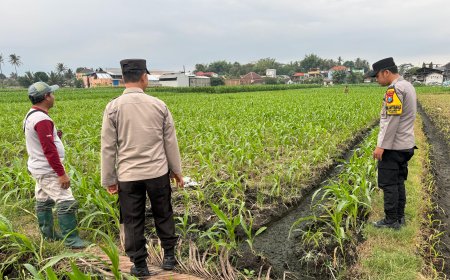 Polres Malang Dorong Lahan Tidur Dimanfaatkan untuk Produksi Pangan
