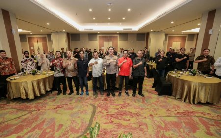 Ngopi Bareng Awak Media, Polda Jatim Perkuat Kemitraan dan Komunikasi