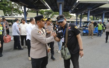 Hadir di Doa Bersama GARDA, Kapolres Kediri Ajak Ojol Perkuat Persatuan Bangsa