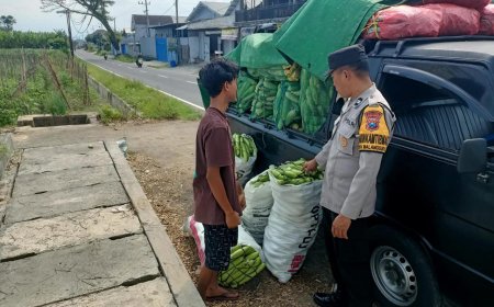 Polisi Malang Ajak Warga Sulap Lahan Produktif Jadi Sumber Pangan