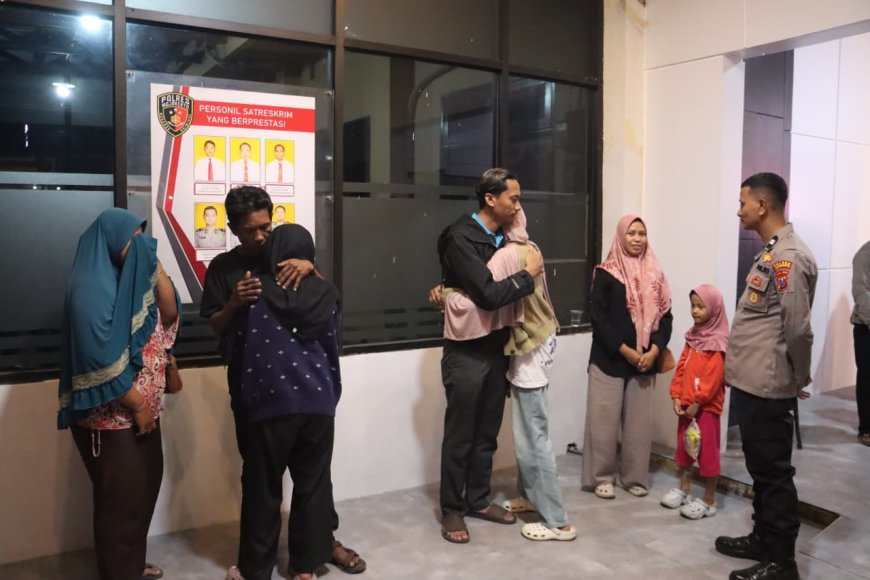 Respons Cepat Laporan Call Center 110, Polres Mojokerto Bubarkan Konvoi Sekelompok Pemuda di Gondang
