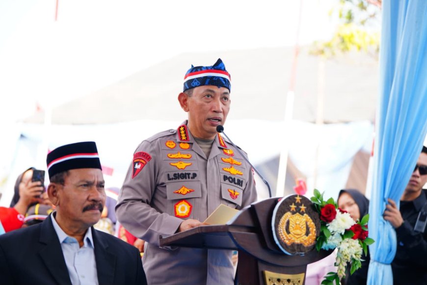 Kapolri: 895 Jembatan Merah Putih Presisi Berikan Manfaat bagi 2 Juta Masyarakat