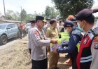 Gunung Sinabung Berstatus Siaga, 176 Personel Polri Dikerahkan untuk Layani dan Lindungi Masyarakat