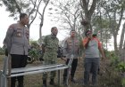 Polres Blitar dan Tim Gabungan Dirikan Posko Darurat Tangani Karhutla Gunung Butak