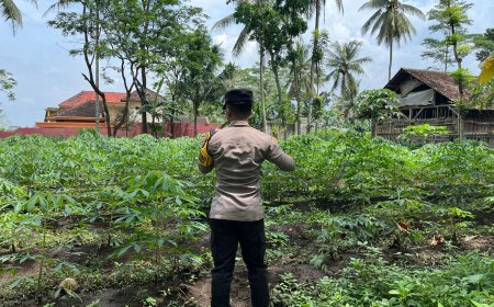 Polres Malang: Ketahanan Pangan Dimulai dari Petani