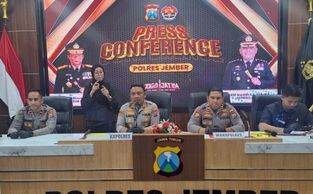 Polres Jember Tuntaskan 60 Perkara dalam 2 Bulan, Amankan Sejumlah Tersangka