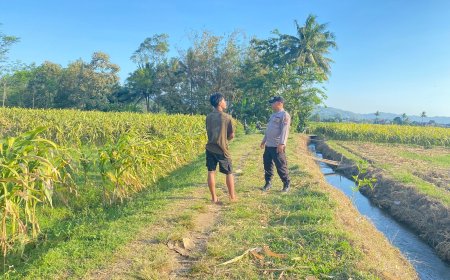 Polres Malang Perkuat Sinergi dengan Petani untuk Jaga Ketahanan Pangan