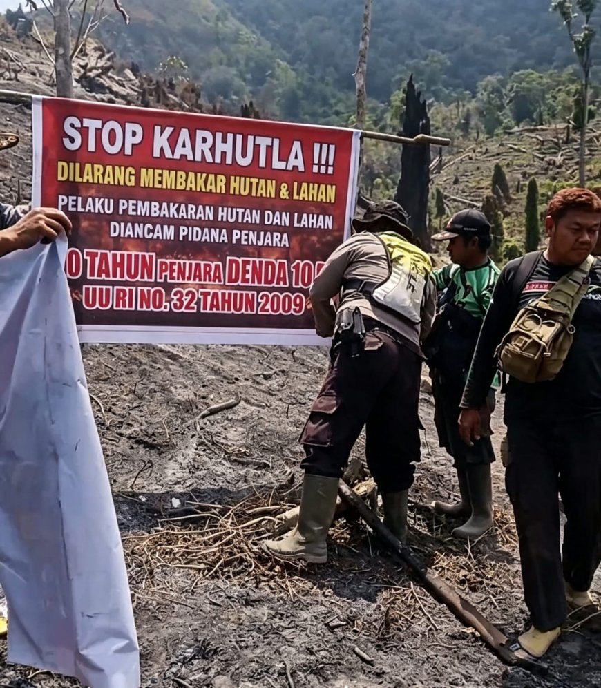 Musim Kemarau, Polres Jember Perkuat Patroli Kawasan Hutan Cegah Karhutla